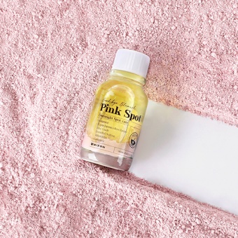 MIZON Serum z pudrem do stosowania miejscowego przeciw trądzikowi Good Bye Blemish Pink Spot 19ml