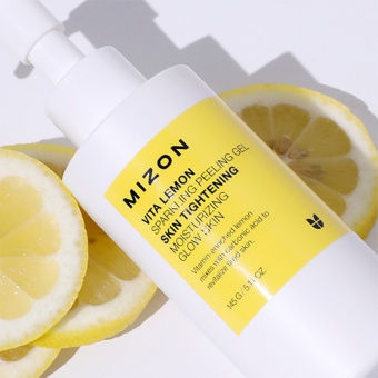 MIZON Cytrynowy peeling rewitalizujący do twarzy Vita Lemon Sparkling Peeling Gel 145g