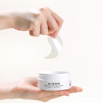 MIZON Rozświetlające hydrożelowe płatki pod oczy Pure Pearl Eye Gel Patch 60szt.