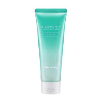 MIZON Nawilżająco-kojąca pianka oczyszczająca do twarzy Cicaluronic Low pH Cleanser 120ml